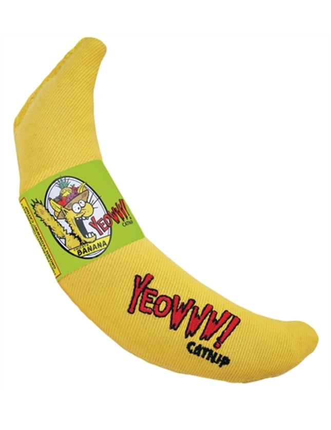 Yeowww Banaan Met Catnip