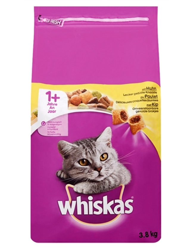 Whiskas Droog Adult Kip