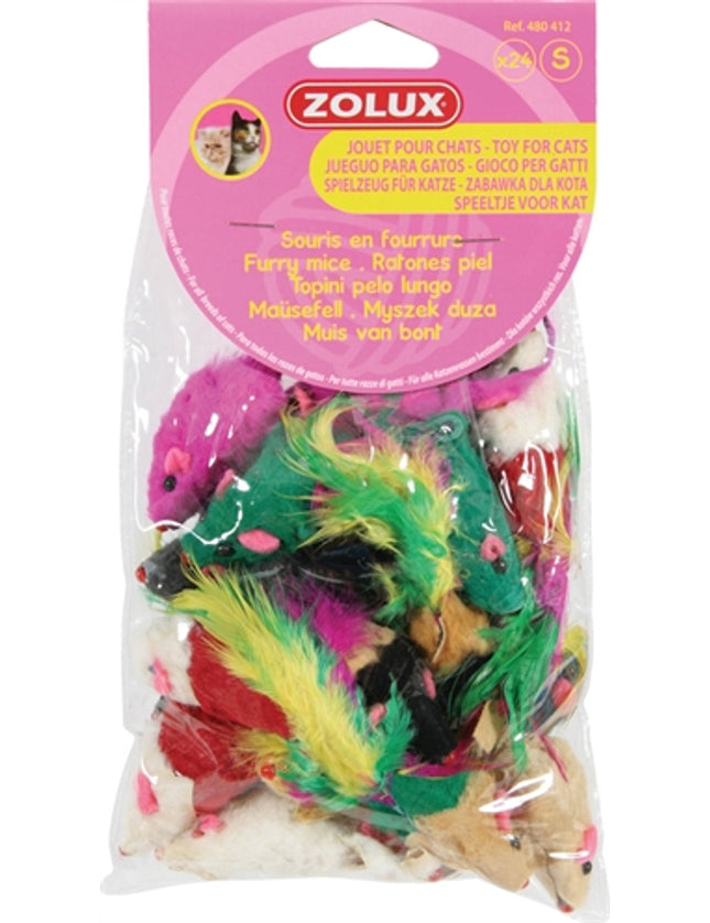 Zolux Kattenspeelgoed Bontmuisjes Assorti