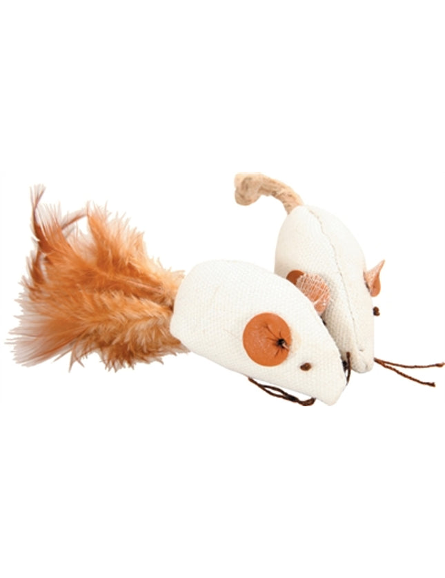 Zolux Canvas Muis Wit