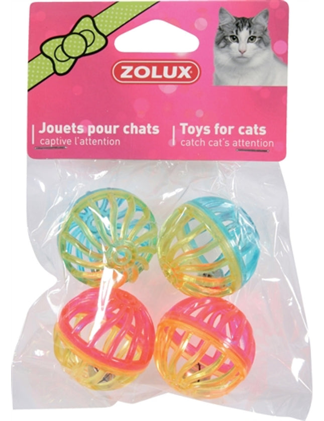 Zolux Kattenspeelgoed Bal Twist Met Bel Assorti