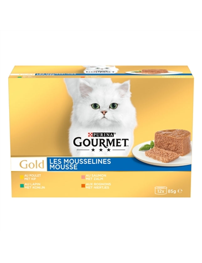 Gourmet Gold 12-Pack Fijne Mousse