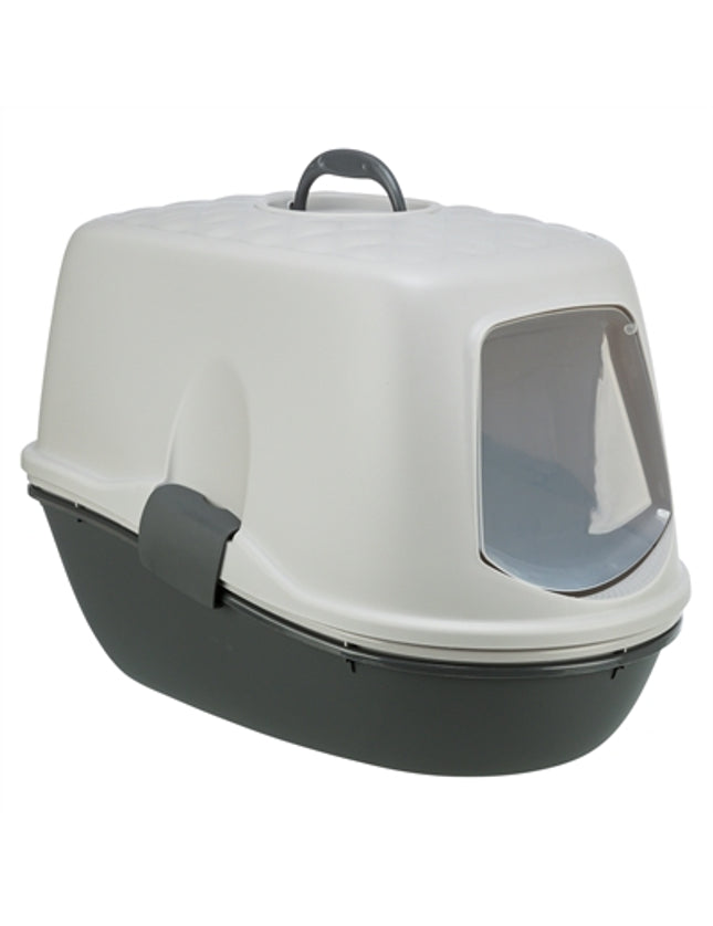 Trixie Berto Kattenbak Overdekt Met Zeef Scheidingssysteem Grijs
