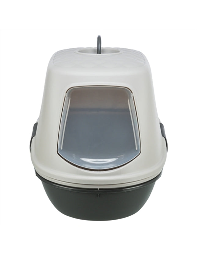 Trixie Berto Kattenbak Overdekt Met Zeef Scheidingssysteem Grijs