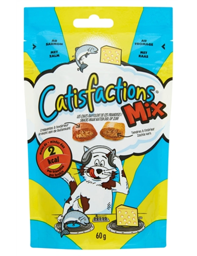 Catisfactions Mix Zalm/Kaas
