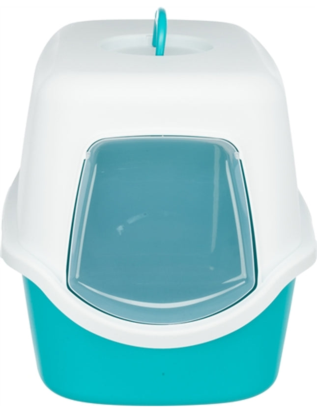 Trixie Kattenbak Vico Turquoise / Wit