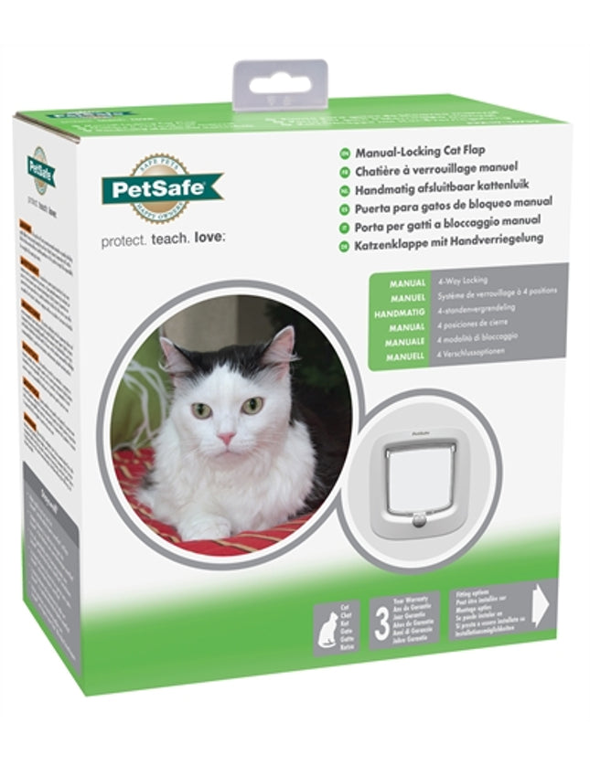 Petsafe Kattenluik Tot 7 Kg Handmatig Wit