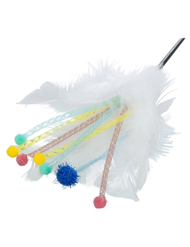 Trixie Katten Speelstok Met Veren Assorti