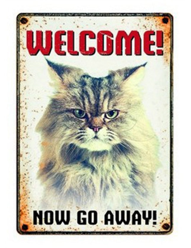 Plenty Gifts Waakbord Blik Grumpy Cat