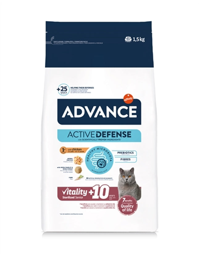 Advance Cat Sterilized Sensitive Senior 10+