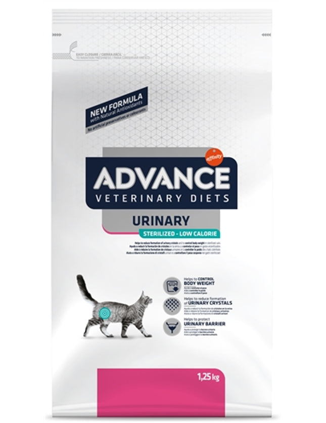 Advance Veterinary Diet Cat Urinary Sterilized Minder Calorieën