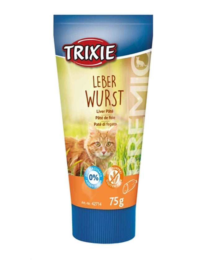 Trixie Premio Leverworstpasta Kat