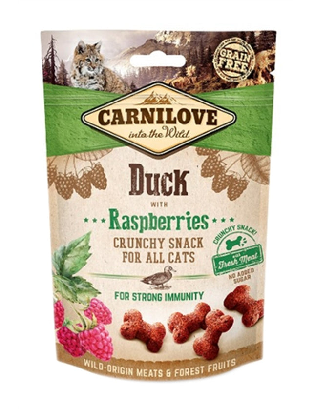 Carnilove Crunchy Snack Eend / Framboos