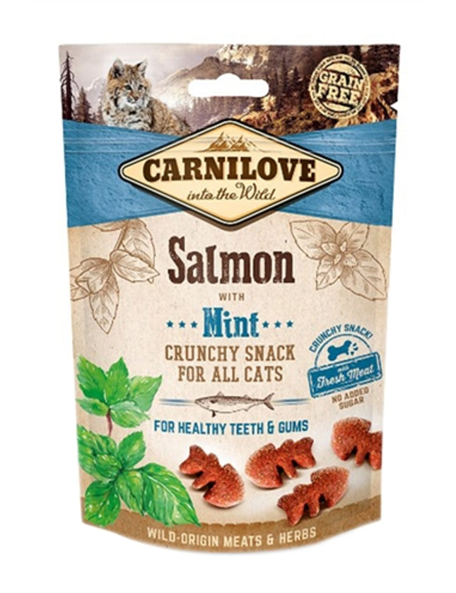 Carnilove Crunchy Snack Zalm / Munt