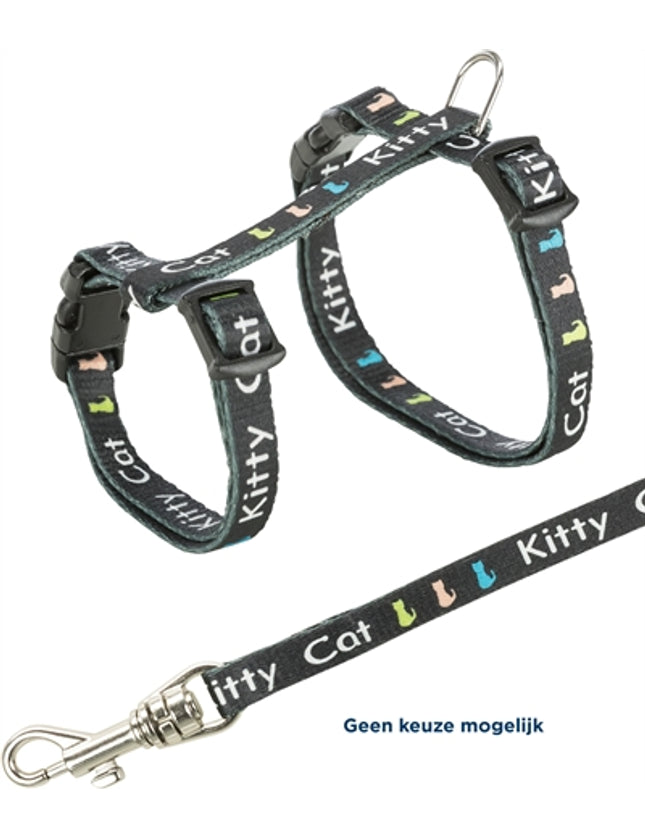 Trixie Kittentuig Junior Met Riem Kitty Cat Assorti
