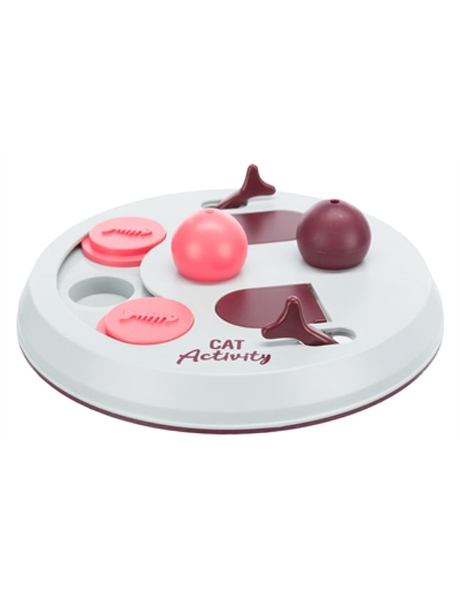 Trixie Cat Activity Flip Board Bes / Roze / Lichtgrijs