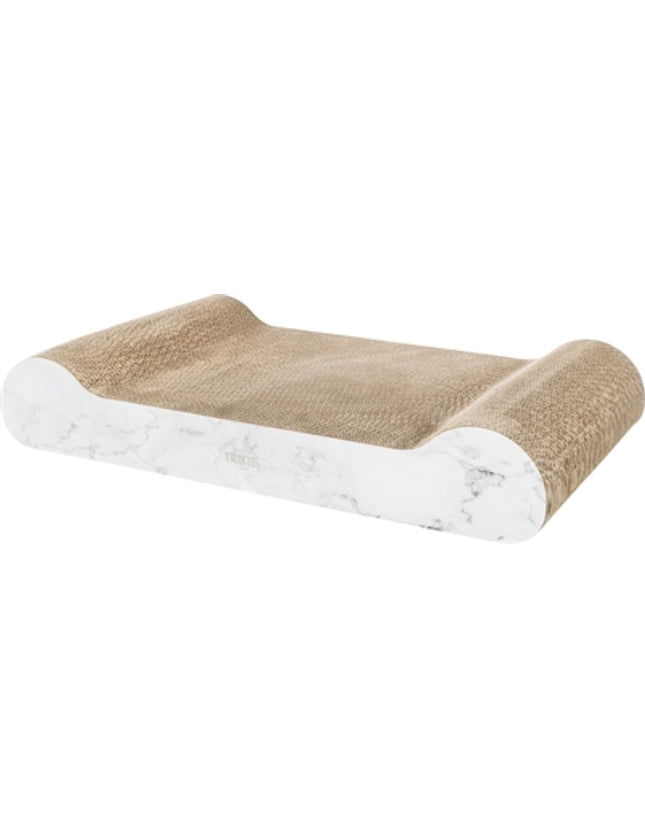 Trixie Krabmat Karton Xxl Marmer Print Lichtgrijs