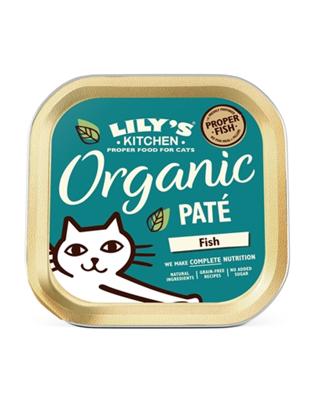 Lily's Kitchen Cat Organic Fish Pate