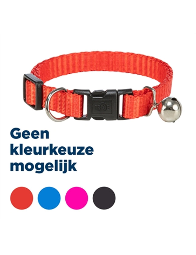 Trixie Halsband Kat Nylon Assorti
