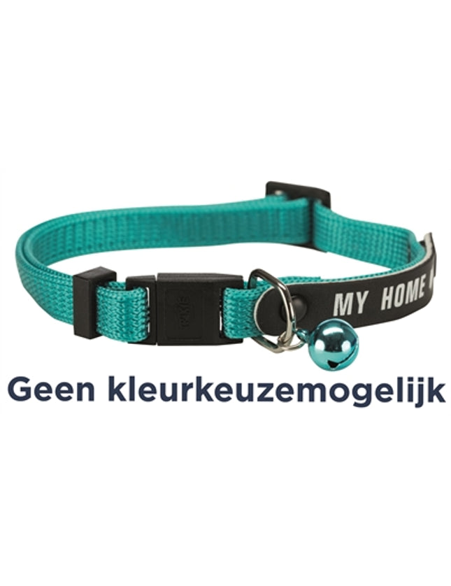 Trixie Halsband Kat My Home Met Adresflap Assorti