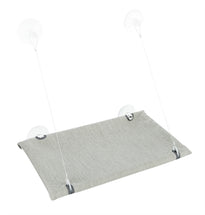 Trixie Kattenmand Hangmat Raam Velours Grijs