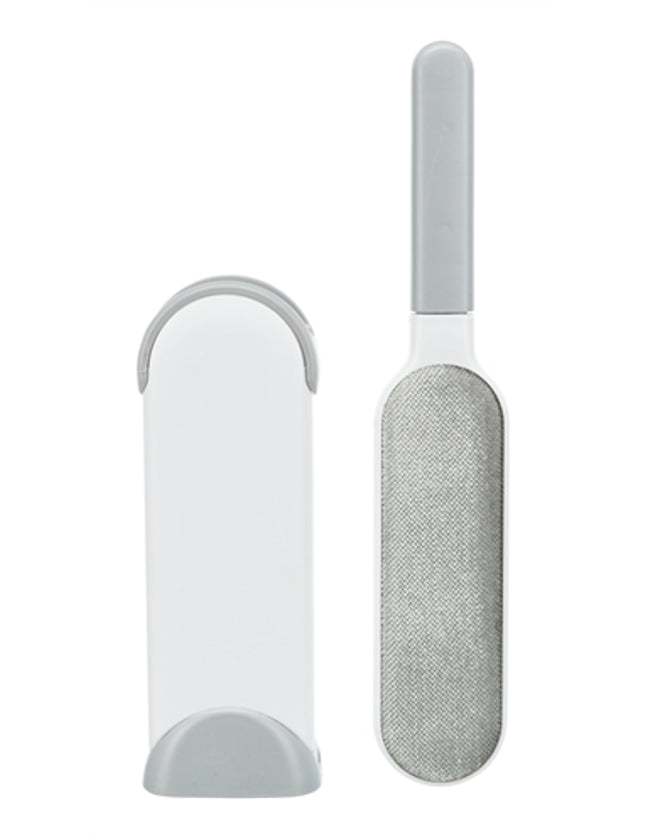 Trixie Harenpluizenborstel Met Reinigingsstation Wit / Grijs