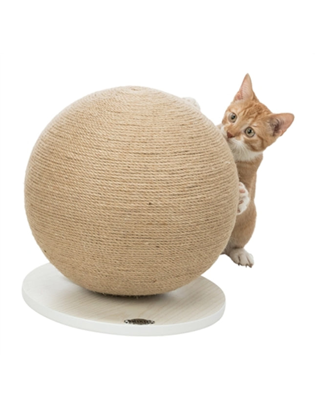 Trixie Krabpaal Bal Op Voet Jute / Hout