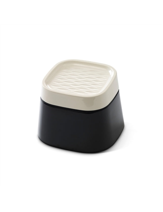 Savic Ergo Cube Voerbak Creme / Zwart