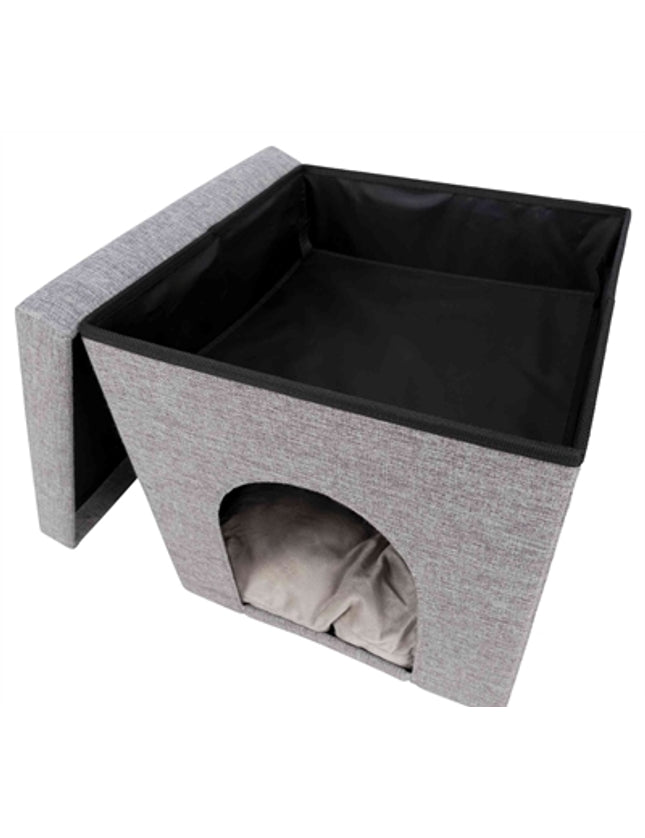 Trixie Poef Kattenmand Relax-Iglo Alois Grijs