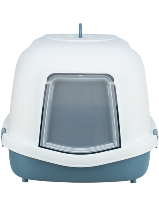 Trixie Kattenbak Primo Xxl Top Met Kap Blauw / Wit