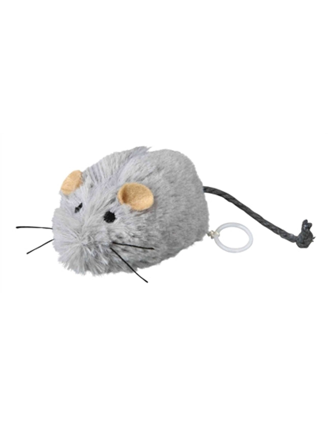 Trixie Opwindbare Pluche Muis Met Catnip