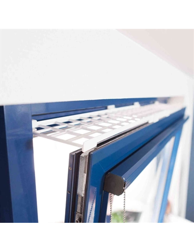 Trixie Beschermrooster Voor Raam Boven / Beneden Uittrekbaar Wit