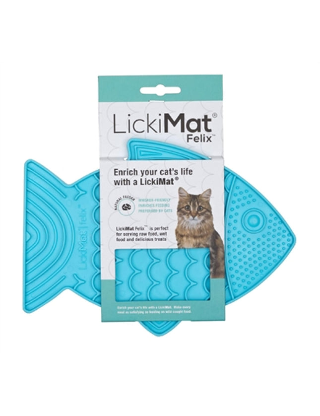 Lickimat Kat Felix Turquoise