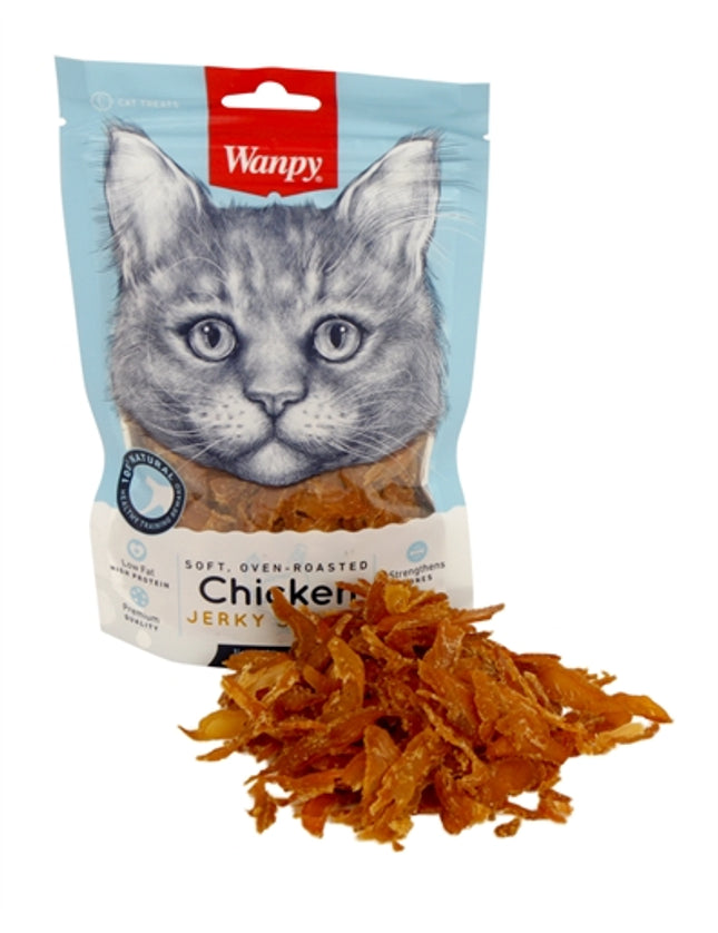 Wanpy Soft Oven-Roasted Chicken Jerky Strips