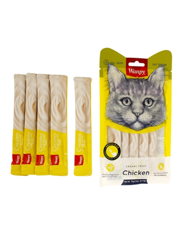 Wanpy Creamy Lickable Treats Chicken