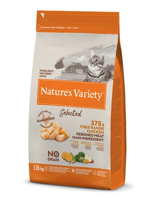 Natures Variety Selected Sterilized Free Range Chicken