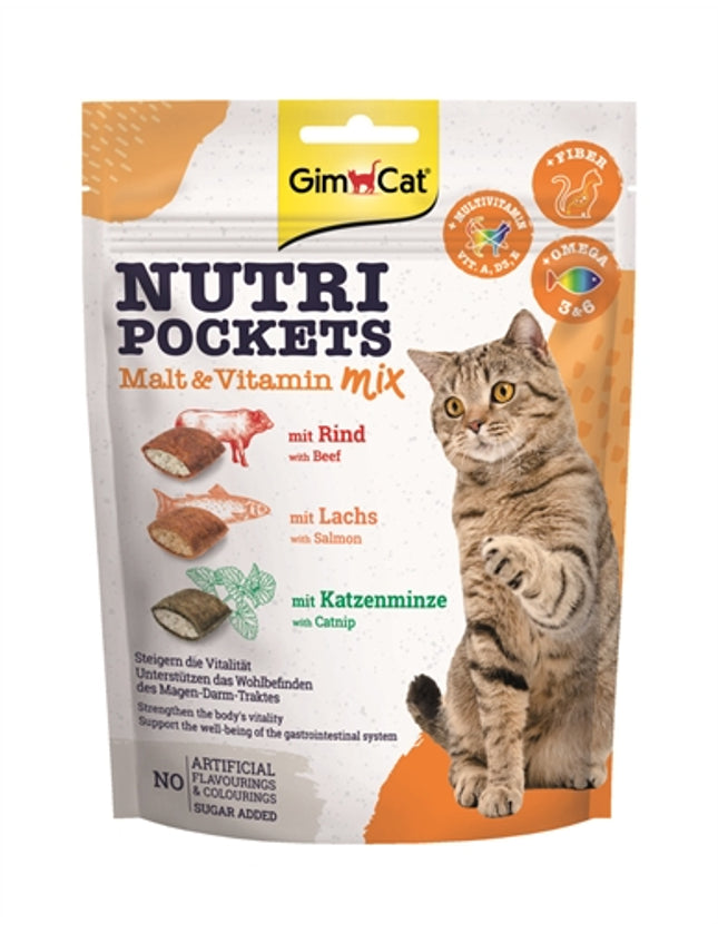 Gimcat Nutri Pockets Malt-Vitaminemix