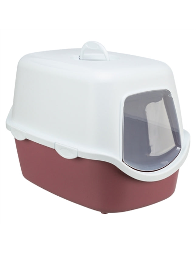 Trixie Kattenbak Vico Oudroze / Wit