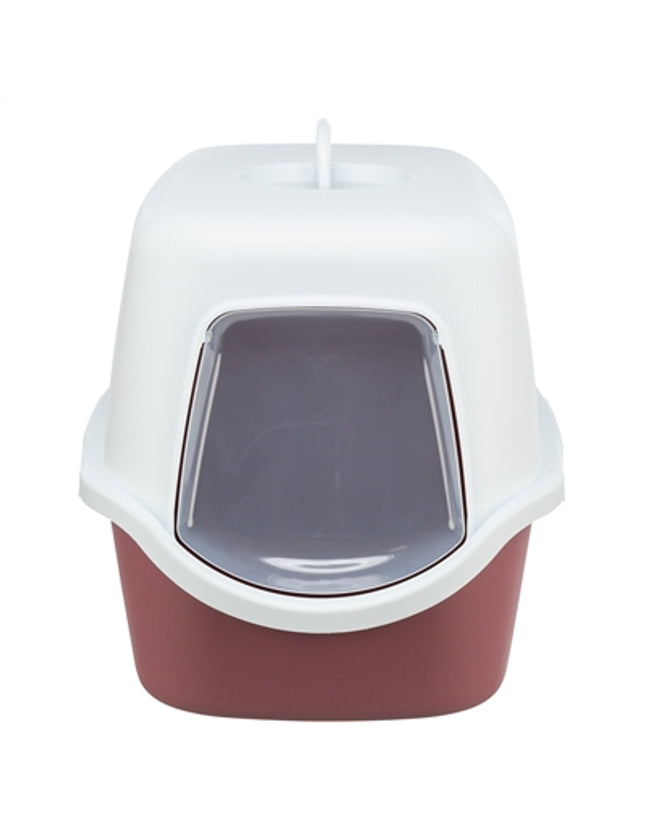 Trixie Kattenbak Vico Oudroze / Wit