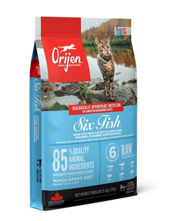 Orijen Whole Prey 6 Fish Cat