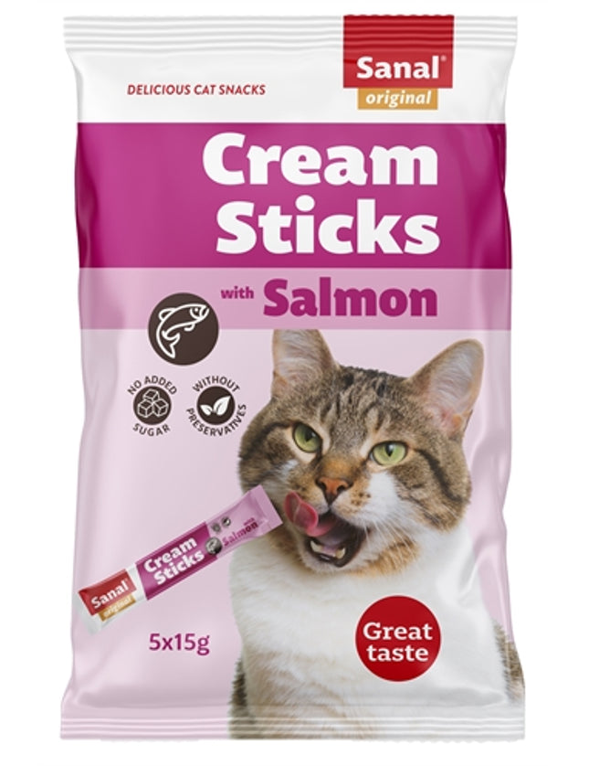 Sanal Cream Sticks Kat Zalm