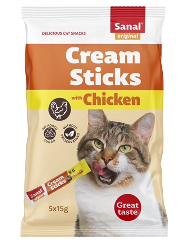 Sanal Cream Sticks Kat Kip