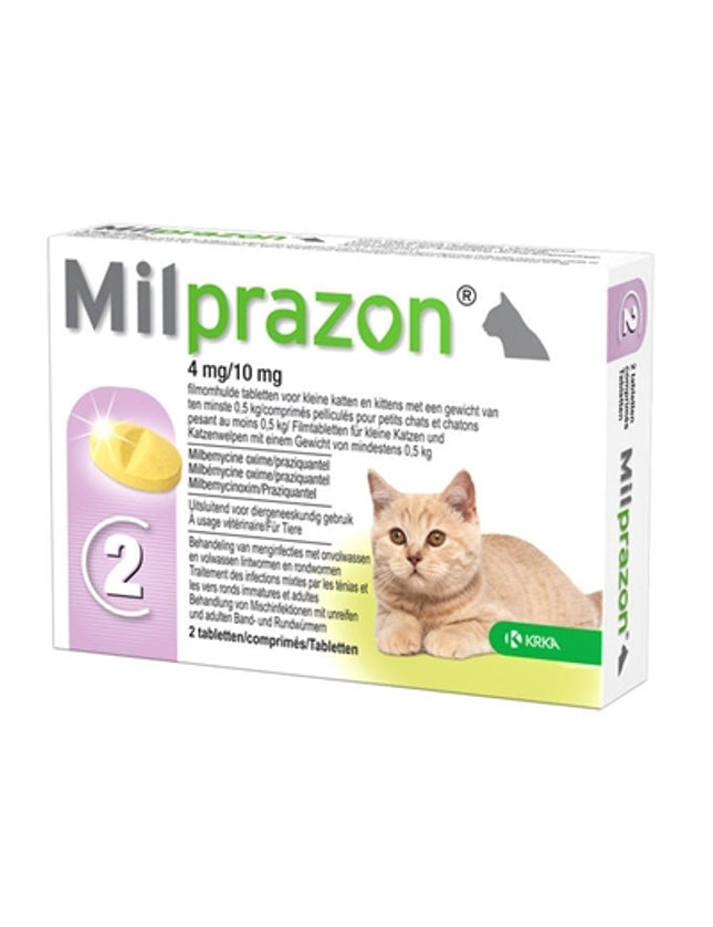 Krka Milprazon Ontwormingstabletten Kat