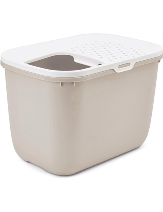 Savic Kattenbak Hop In Wit / Mokka