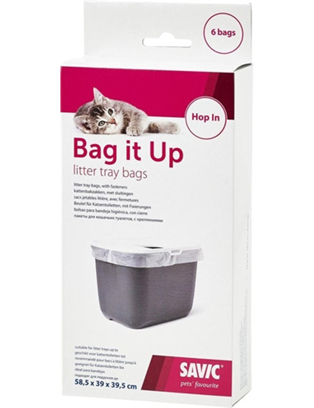 Savic Kattenbakzak Bag It Up Voor Hop In Kattenbak