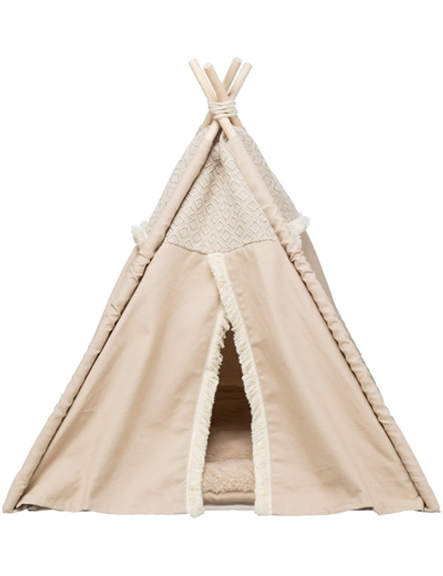 Trixie Kattenmand Tipi Boho Beige