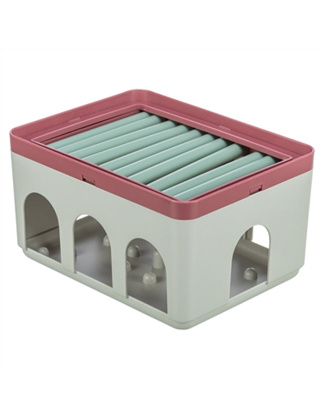 Trixie Cat Activity Rod Box Wit / Bordeaux