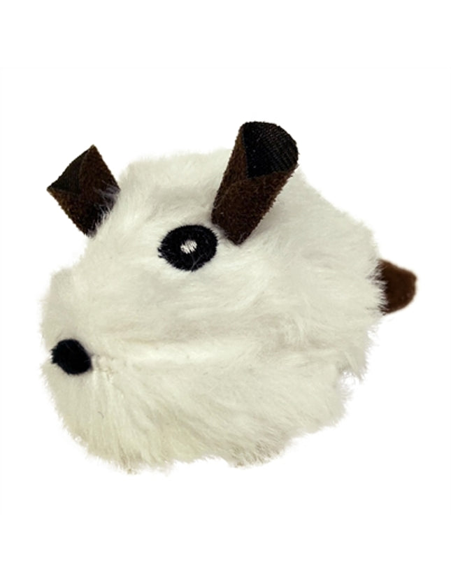 Fofos Shaking Muis Met Geluid Wit