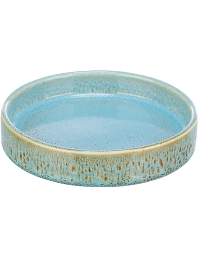 Trixie Voerbak / Drinkbak Keramiek Blauw