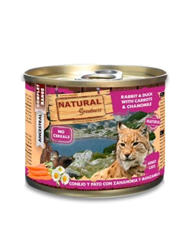 Natural Greatness Rabbit / Duck With Carrots And Chamomile